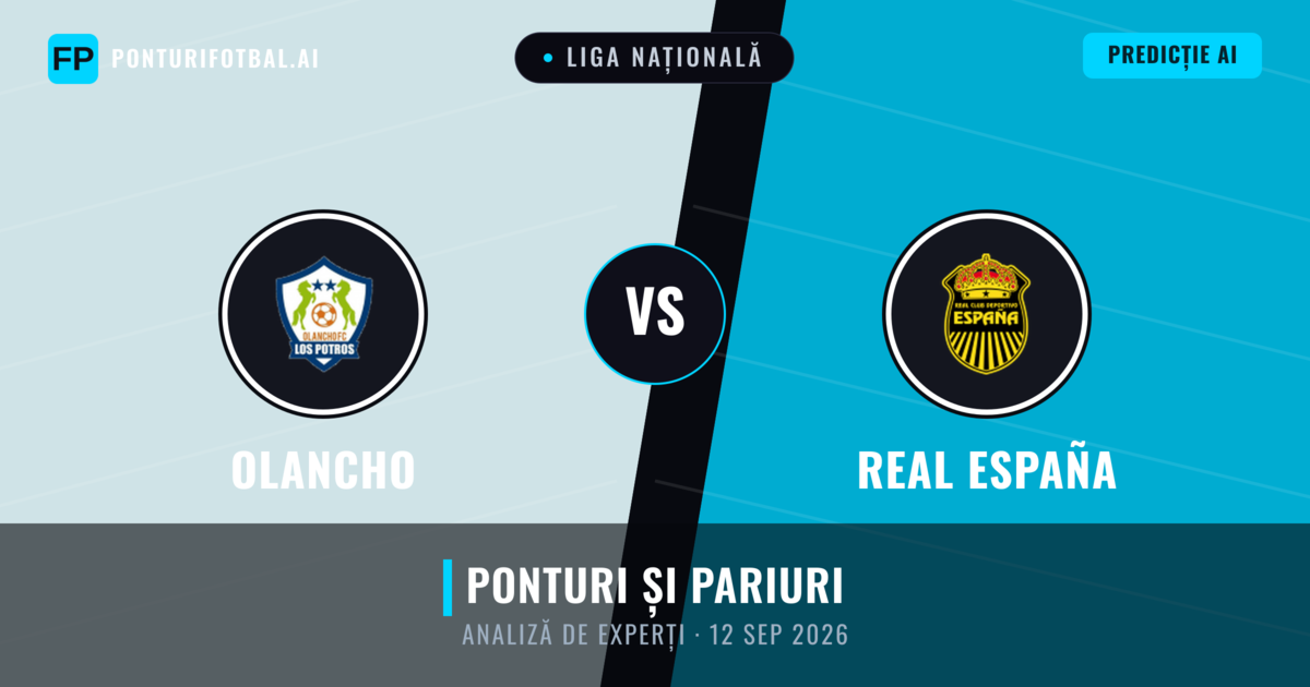 Olancho vs Real España — pronostic și avancronică meci