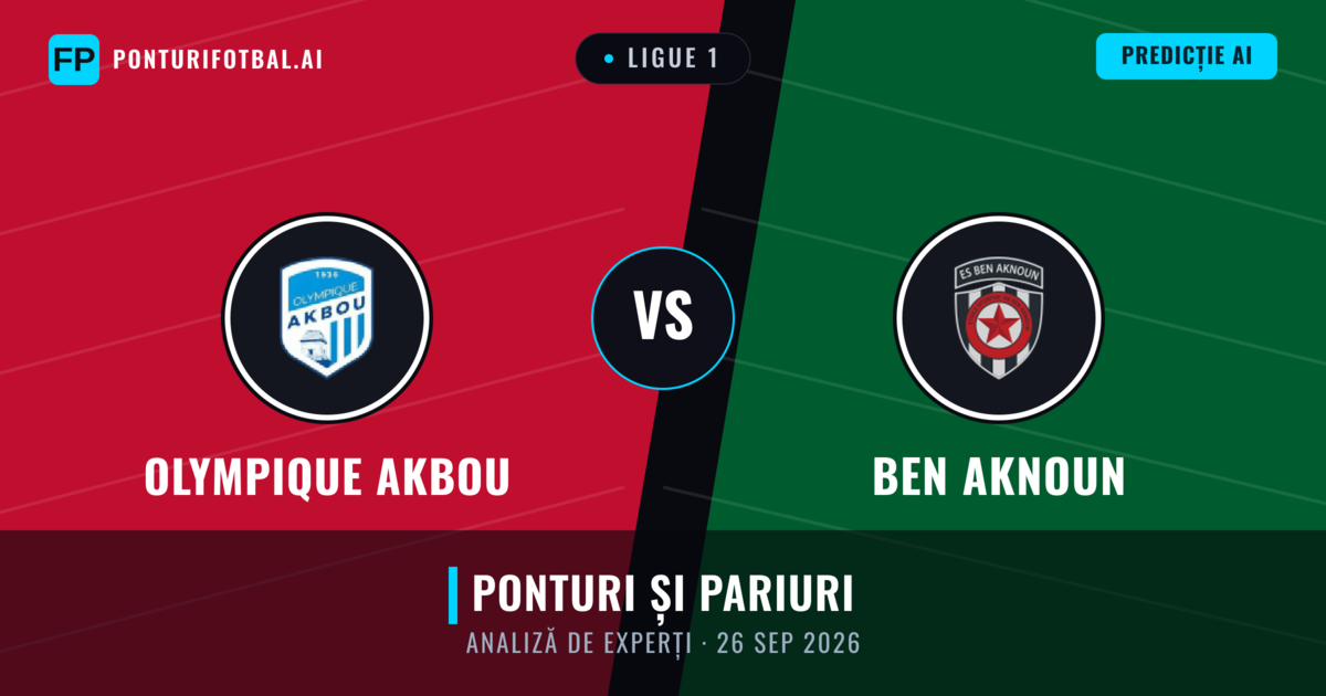 Olympique Akbou vs Ben Aknoun — pronostic și avancronică meci