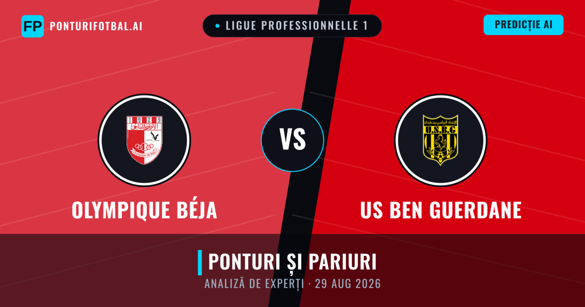 Olympique Béja vs US Ben Guerdane — pronostic și avancronică meci