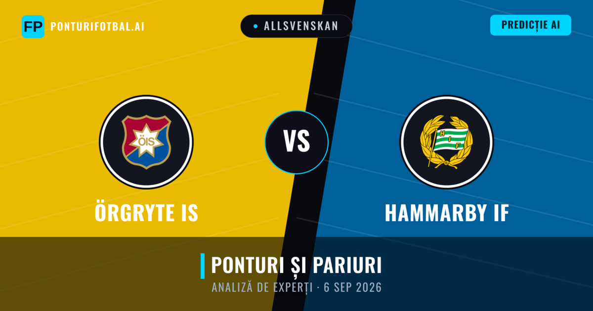 Örgryte IS vs Hammarby IF — pronostic și avancronică meci