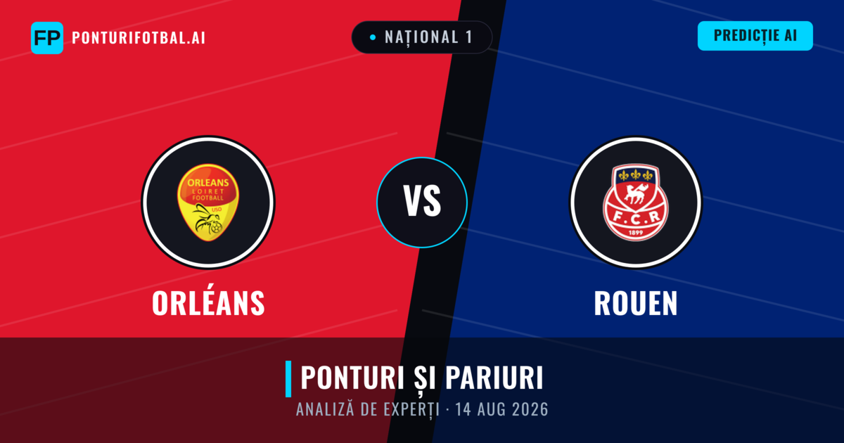Orléans vs Rouen — pronostic și avancronică meci