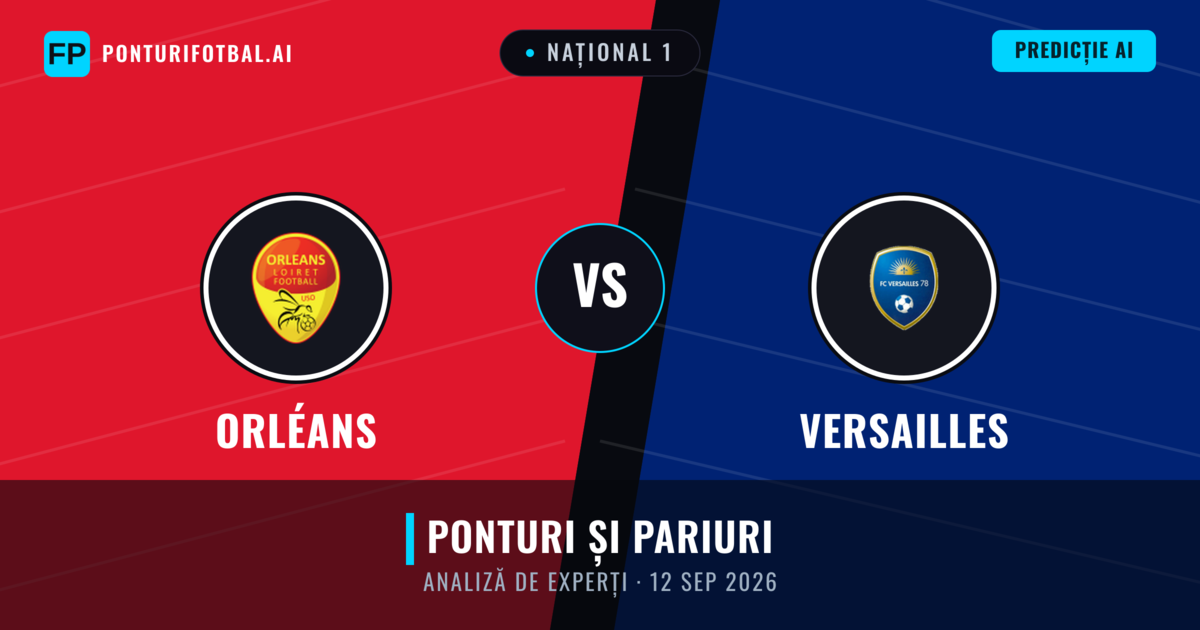 Orléans vs Versailles — pronostic și avancronică meci