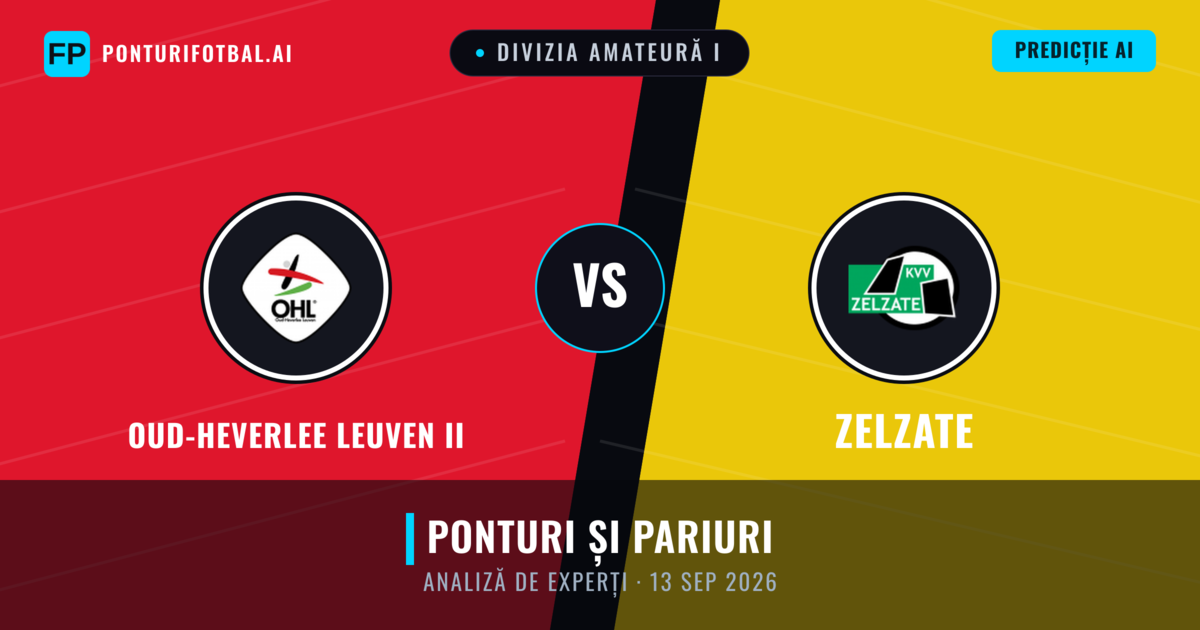 Oud-Heverlee Leuven II vs Zelzate — pronostic și avancronică meci