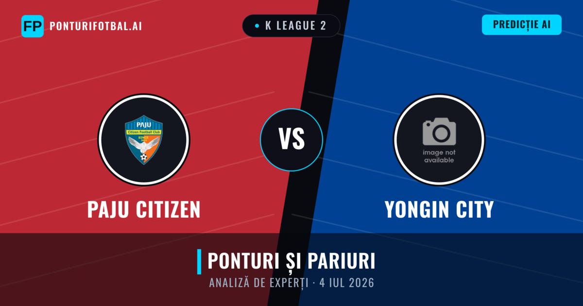 Paju Citizen vs Yongin City — pronostic și avancronică meci