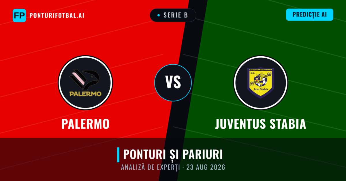 Palermo vs Juventus Stabia — pronostic și avancronică meci