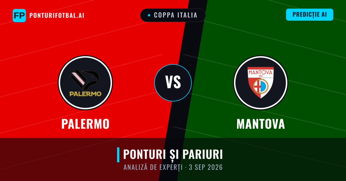 Palermo vs Mantova — pronostic și avancronică meci