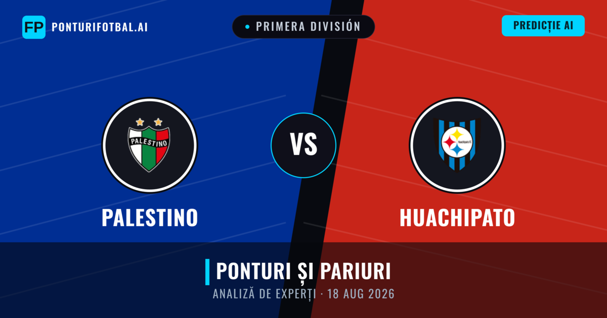 Palestino vs Huachipato — pronostic și avancronică meci