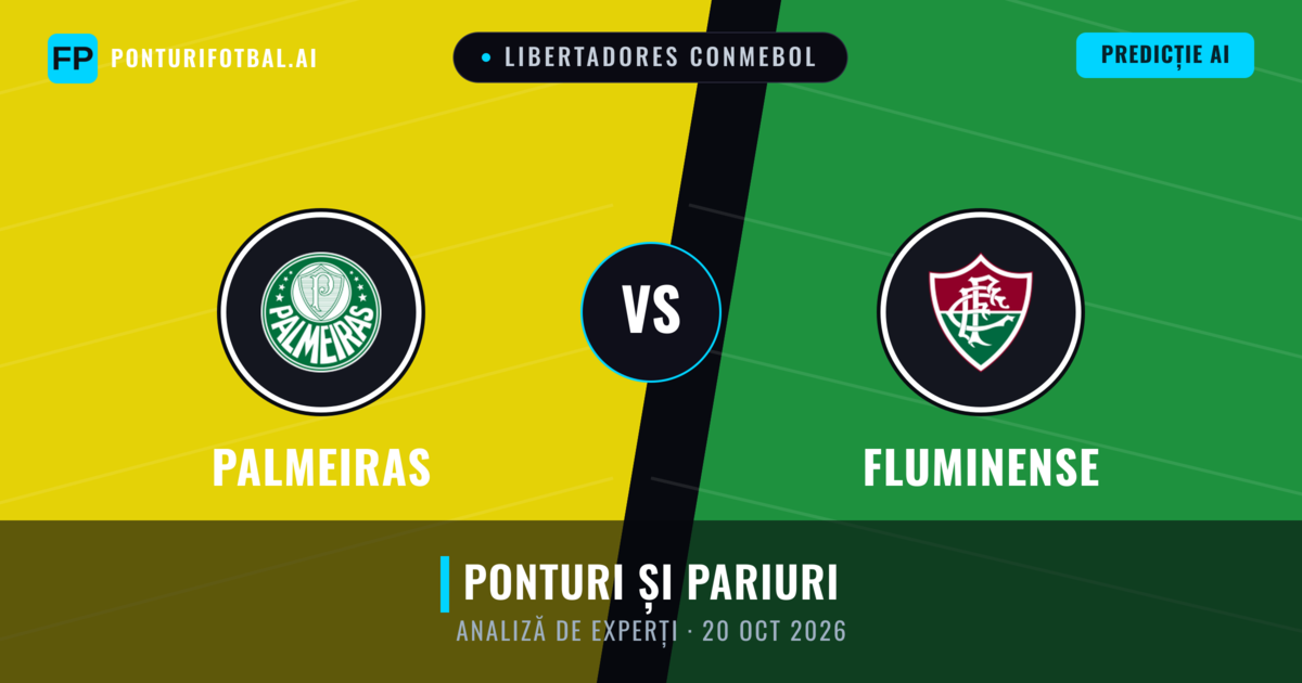 Palmeiras vs Fluminense — pronostic și avancronică meci