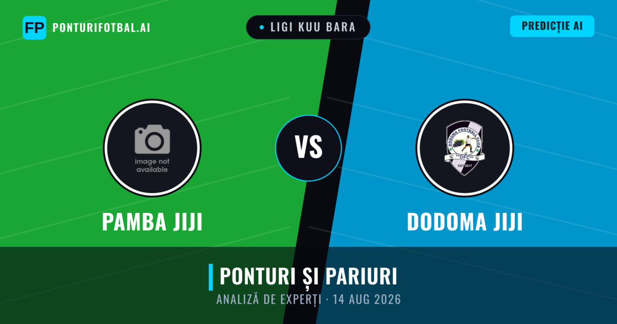 Pamba Jiji vs Dodoma Jiji — pronostic și avancronică meci