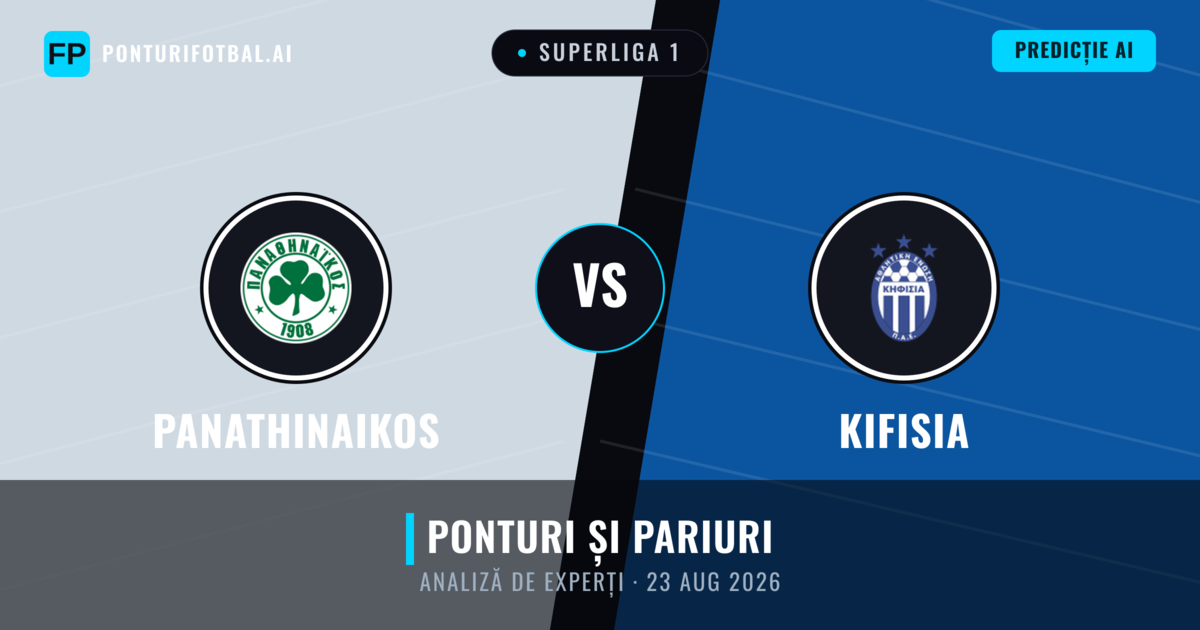 Panathinaikos vs Kifisia — pronostic și avancronică meci
