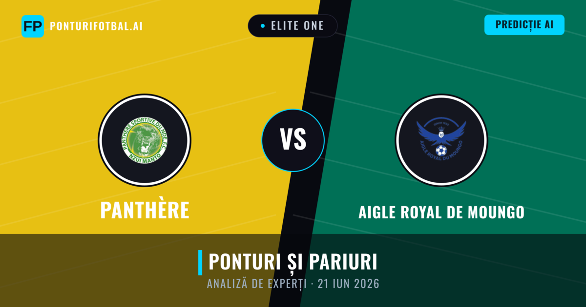 Panthère vs Aigle Royal de Moungo — pronostic și avancronică meci
