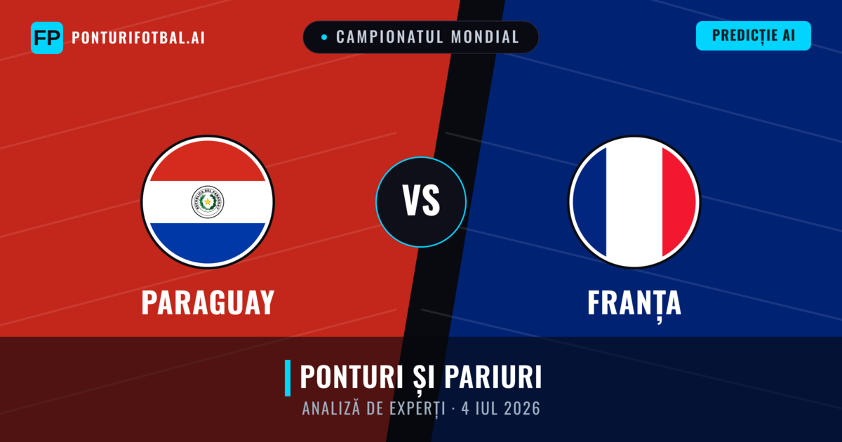 Paraguay vs Franța — pronostic și avancronică meci