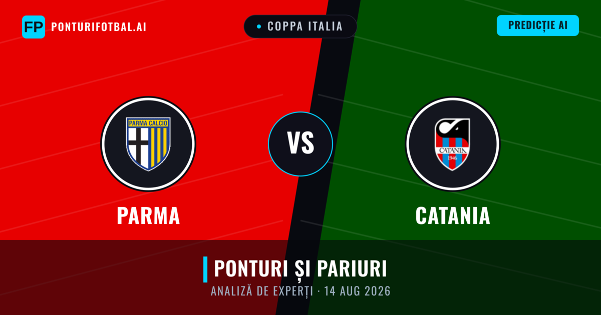 Parma vs Catania — pronostic și avancronică meci