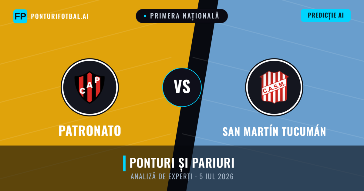 Patronato vs San Martín Tucumán — pronostic și avancronică meci
