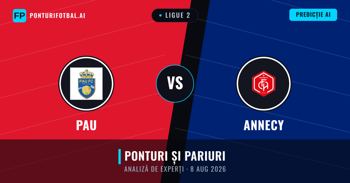 PAU vs Annecy — pronostic și avancronică meci