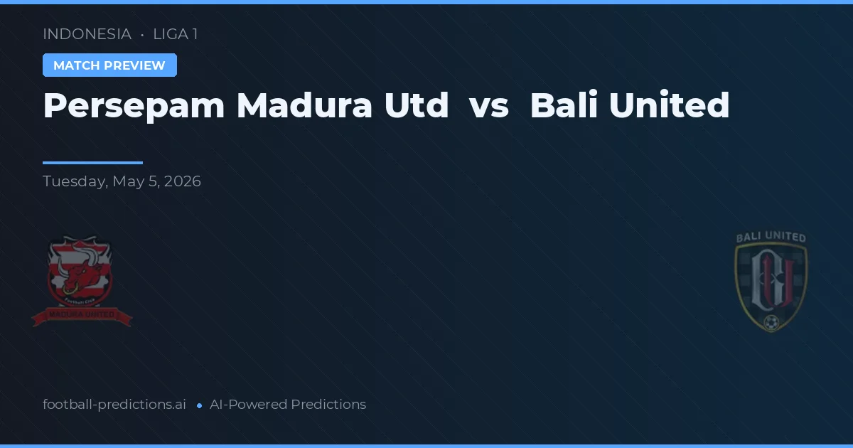 Persepam Madura United vs Bali United preview
