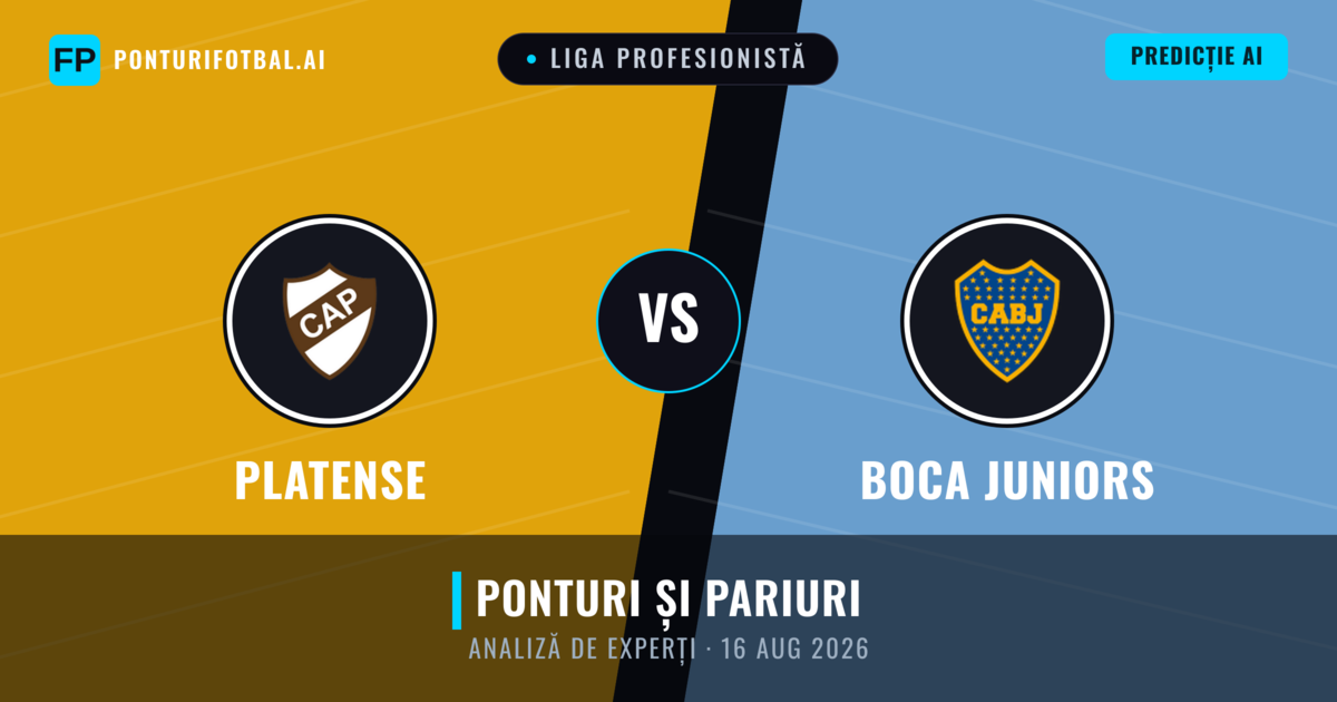 Platense vs Boca Juniors — pronostic și avancronică meci