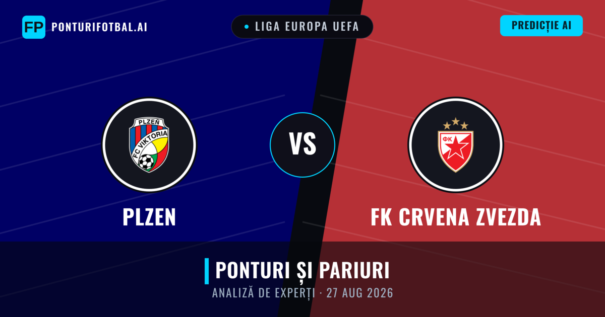 Plzen vs FK Crvena Zvezda — pronostic și avancronică meci