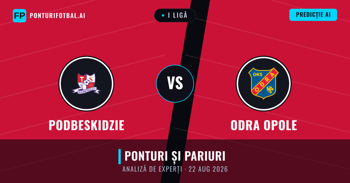 Podbeskidzie vs Odra Opole — pronostic și avancronică meci
