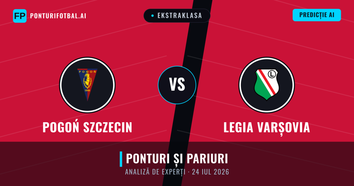 Pogoń Szczecin vs Legia Varșovia — pronostic și avancronică meci