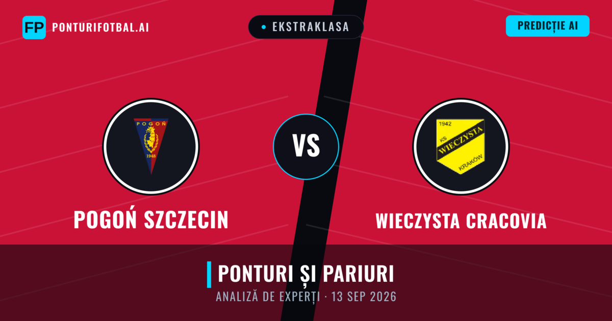 Pogoń Szczecin vs Wieczysta Cracovia — pronostic și avancronică meci