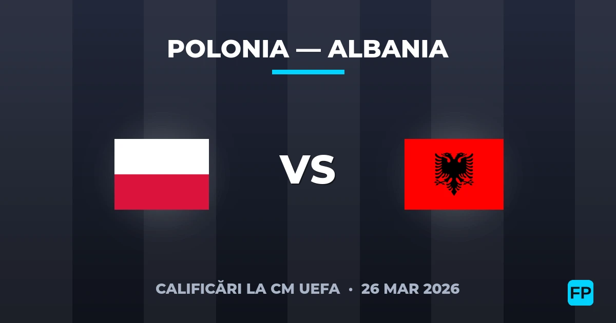 Polonia vs Albania — pronostic și avancronică meci