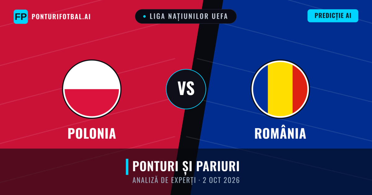 Polonia vs România — pronostic și avancronică meci