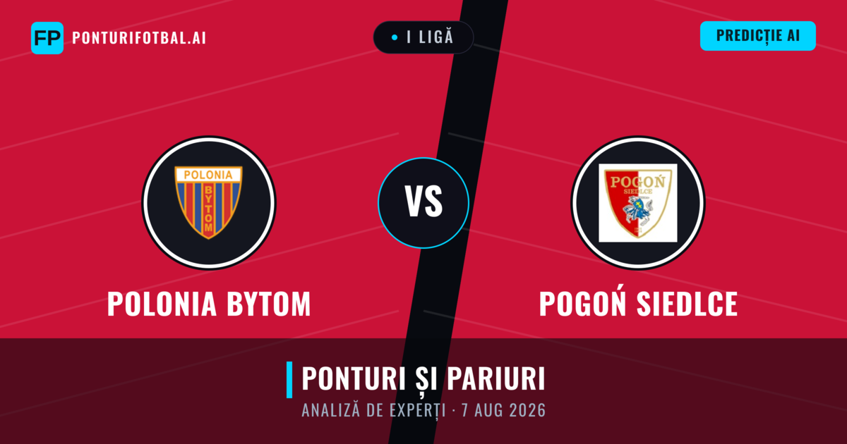 Polonia Bytom vs Pogoń Siedlce — pronostic și avancronică meci