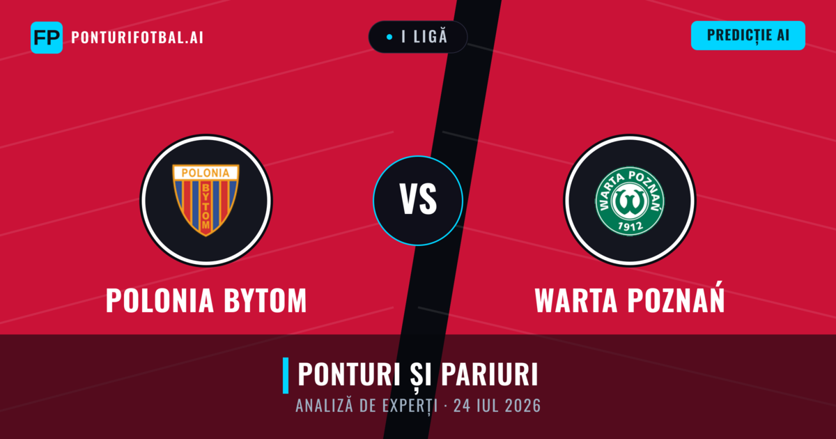 Polonia Bytom vs Warta Poznań — pronostic și avancronică meci