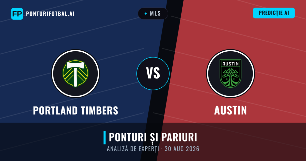 Portland Timbers vs Austin — pronostic și avancronică meci
