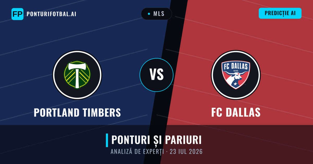Portland Timbers vs FC Dallas — pronostic și avancronică meci
