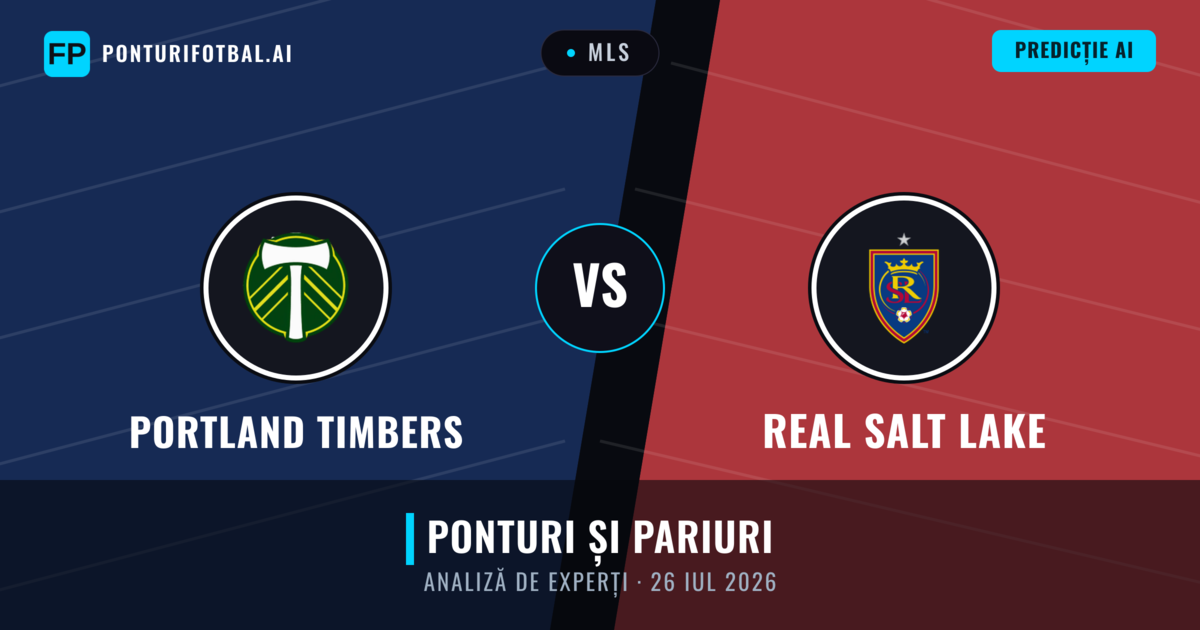 Portland Timbers vs Real Salt Lake — pronostic și avancronică meci