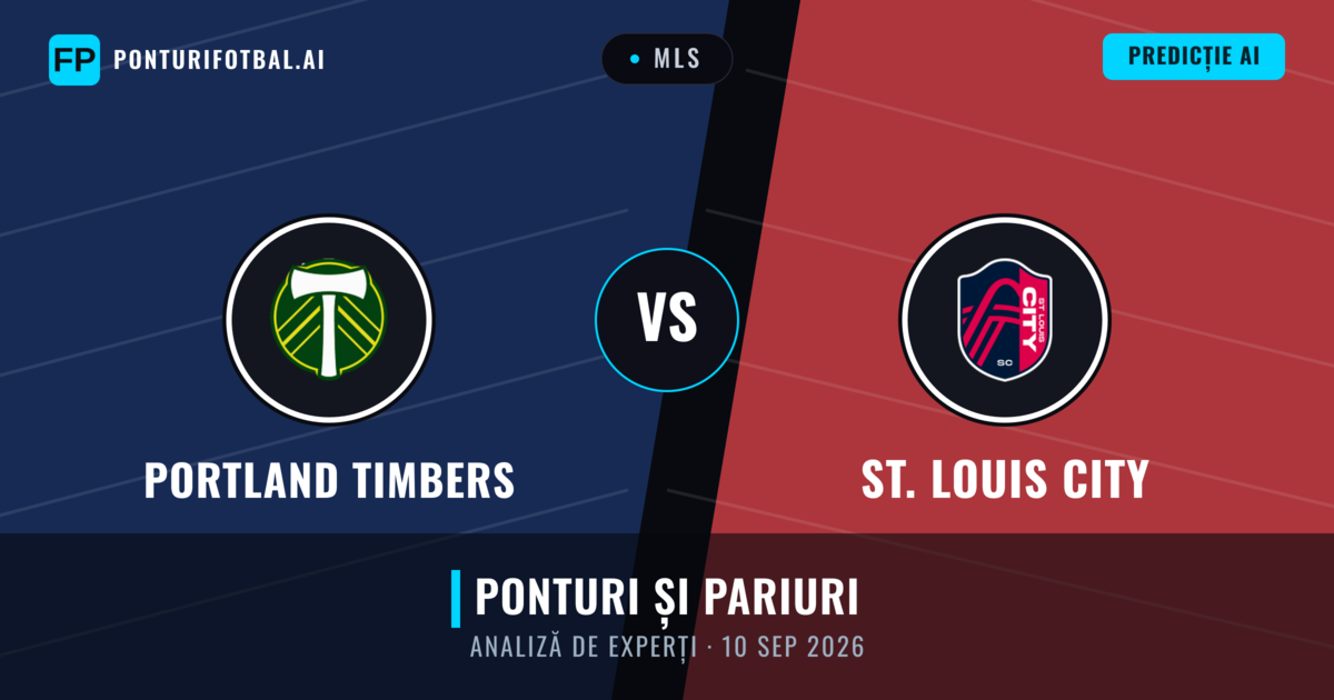 Portland Timbers vs St. Louis City — pronostic și avancronică meci