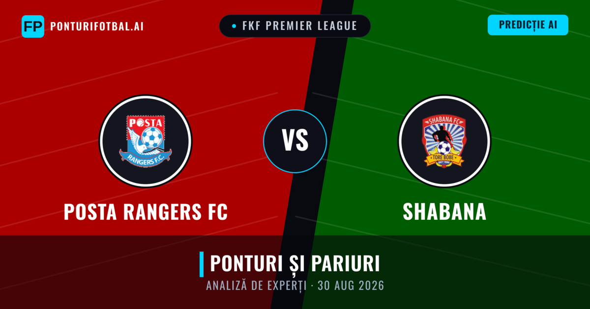 Posta Rangers FC vs Shabana — pronostic și avancronică meci