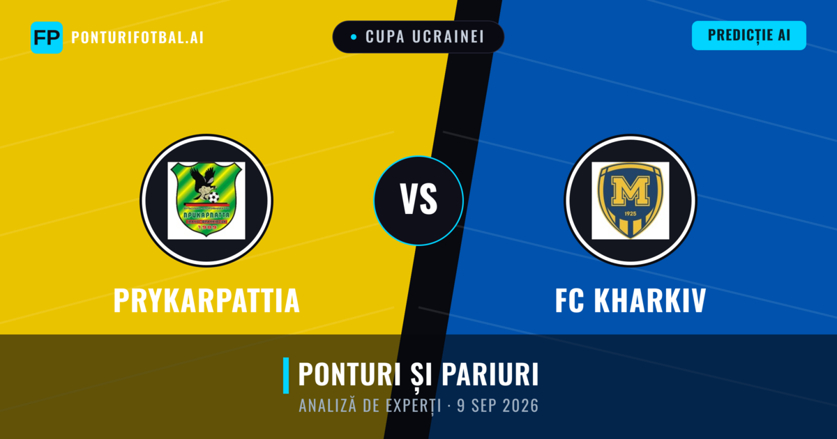 Prykarpattia vs FC Kharkiv — pronostic și avancronică meci