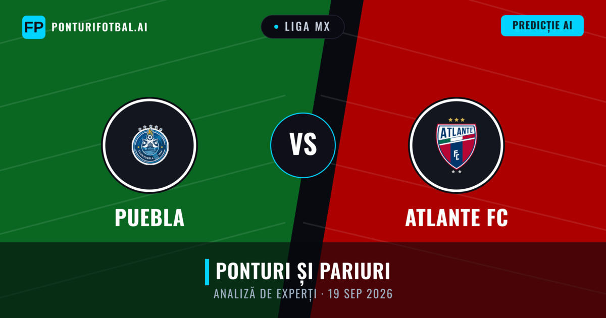Puebla vs Atlante FC — pronostic și avancronică meci