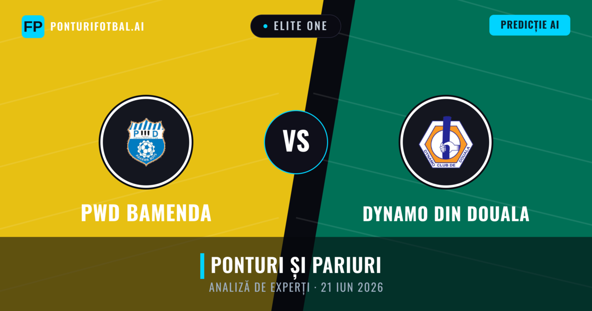 PWD Bamenda vs Dynamo din Douala — pronostic și avancronică meci