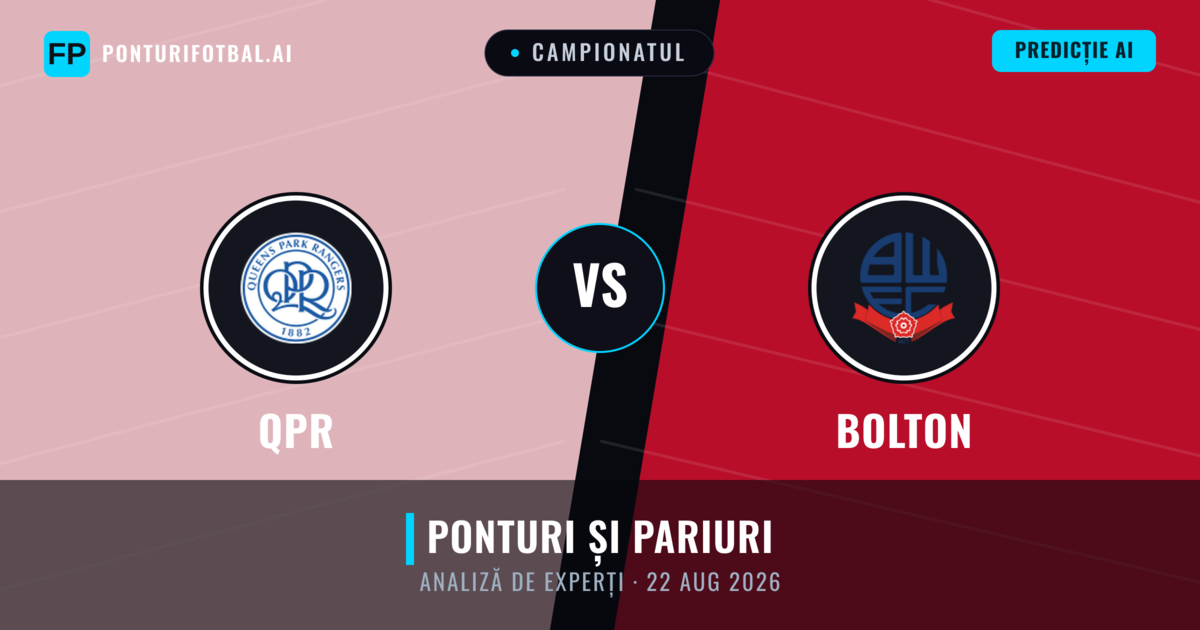 QPR vs Bolton — pronostic și avancronică meci