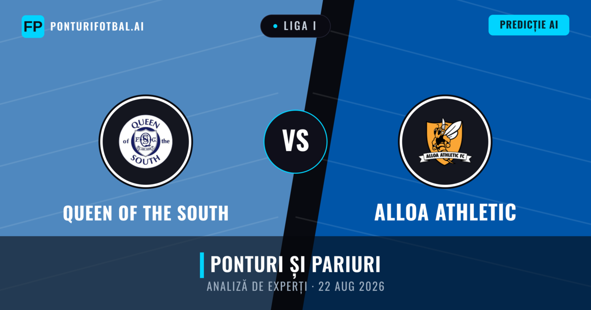 Queen of the South vs Alloa Athletic — pronostic și avancronică meci