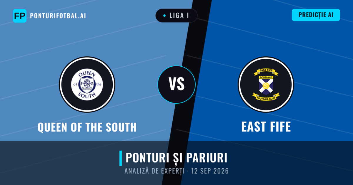 Queen of the South vs East Fife — pronostic și avancronică meci