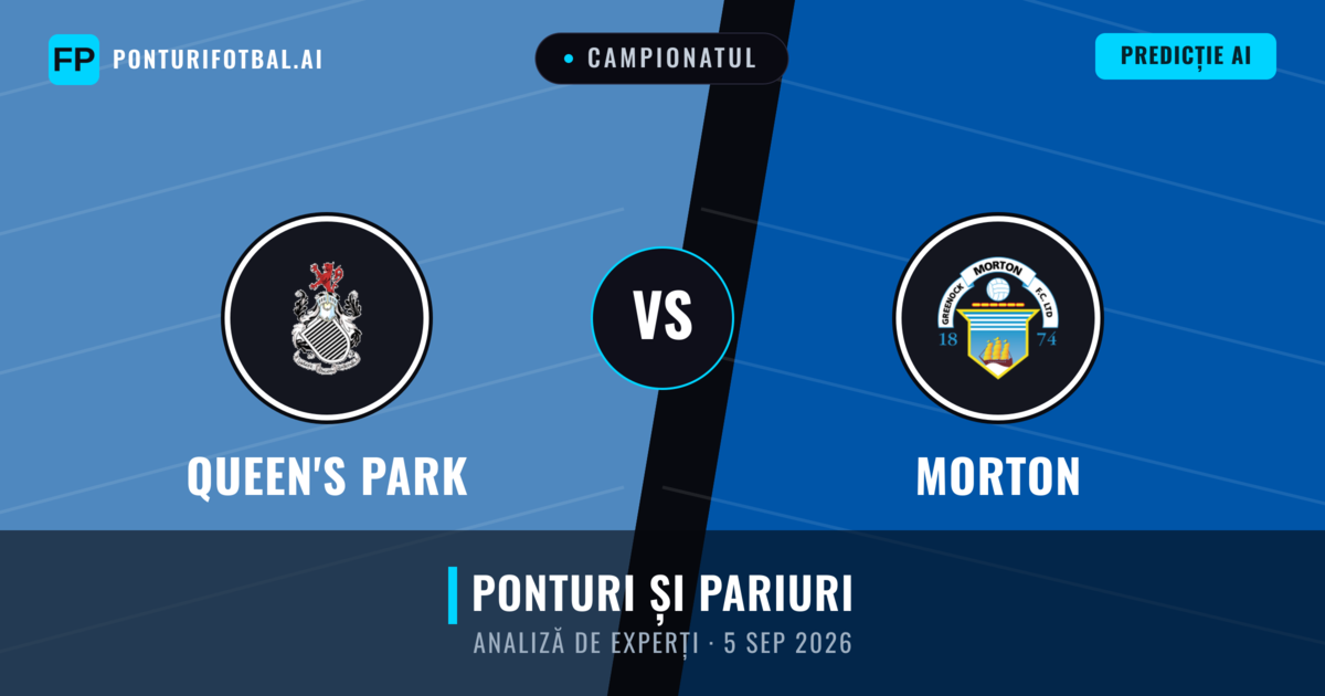 Queen's Park vs Morton — pronostic și avancronică meci