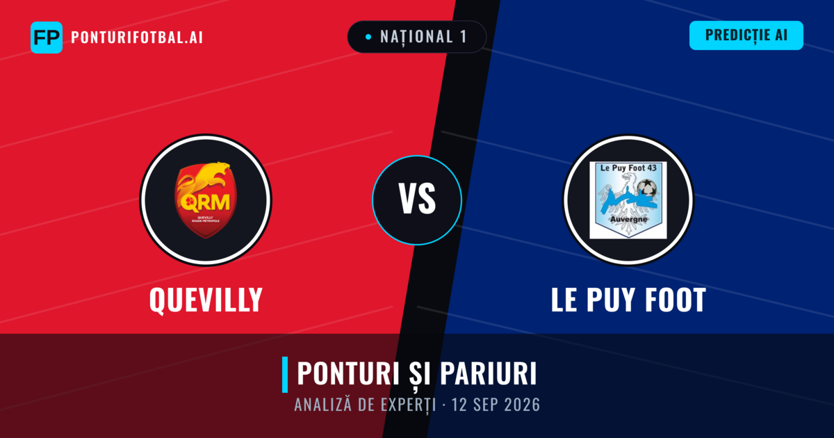 Quevilly vs Le Puy Foot — pronostic și avancronică meci