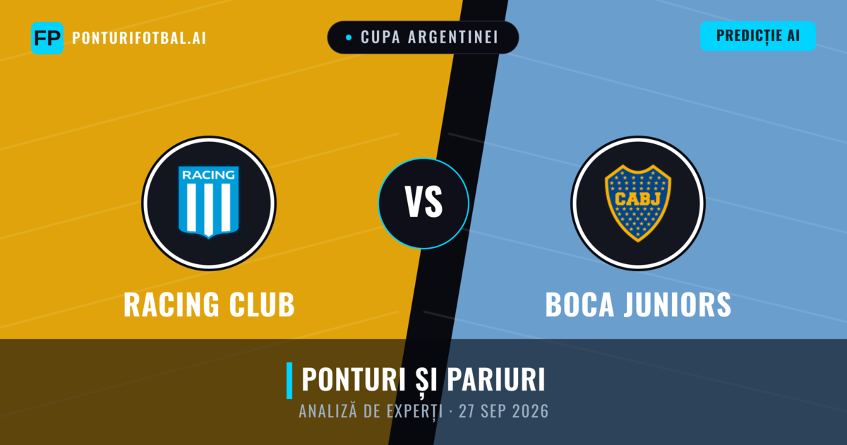 Racing Club vs Boca Juniors — pronostic și avancronică meci