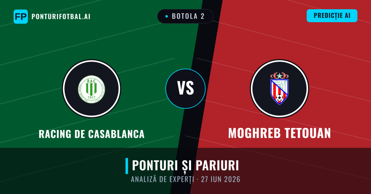 Racing de Casablanca vs Moghreb Tetouan — pronostic și avancronică meci