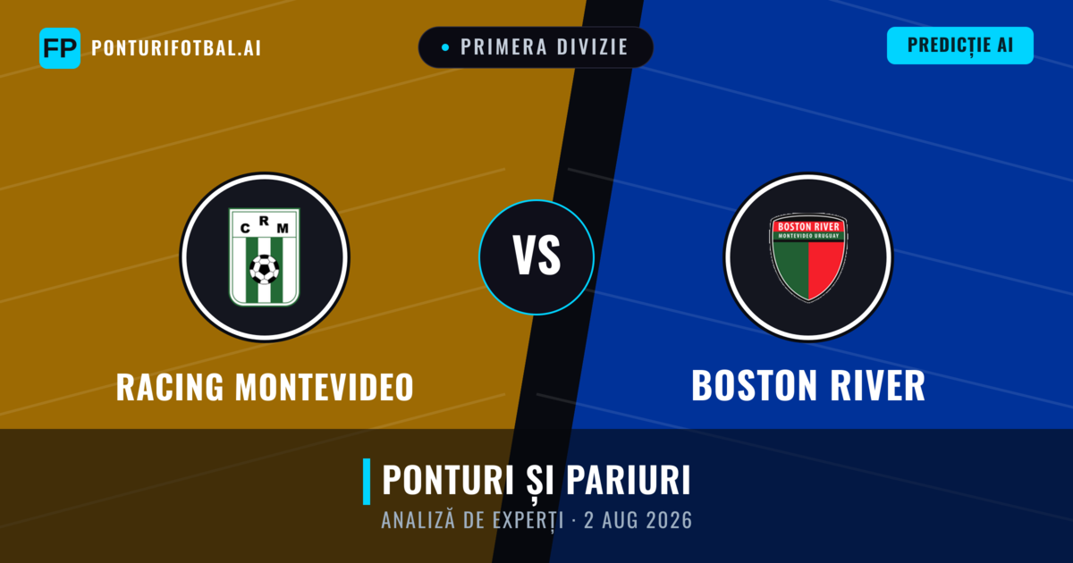 Racing Montevideo vs Boston River — pronostic și avancronică meci