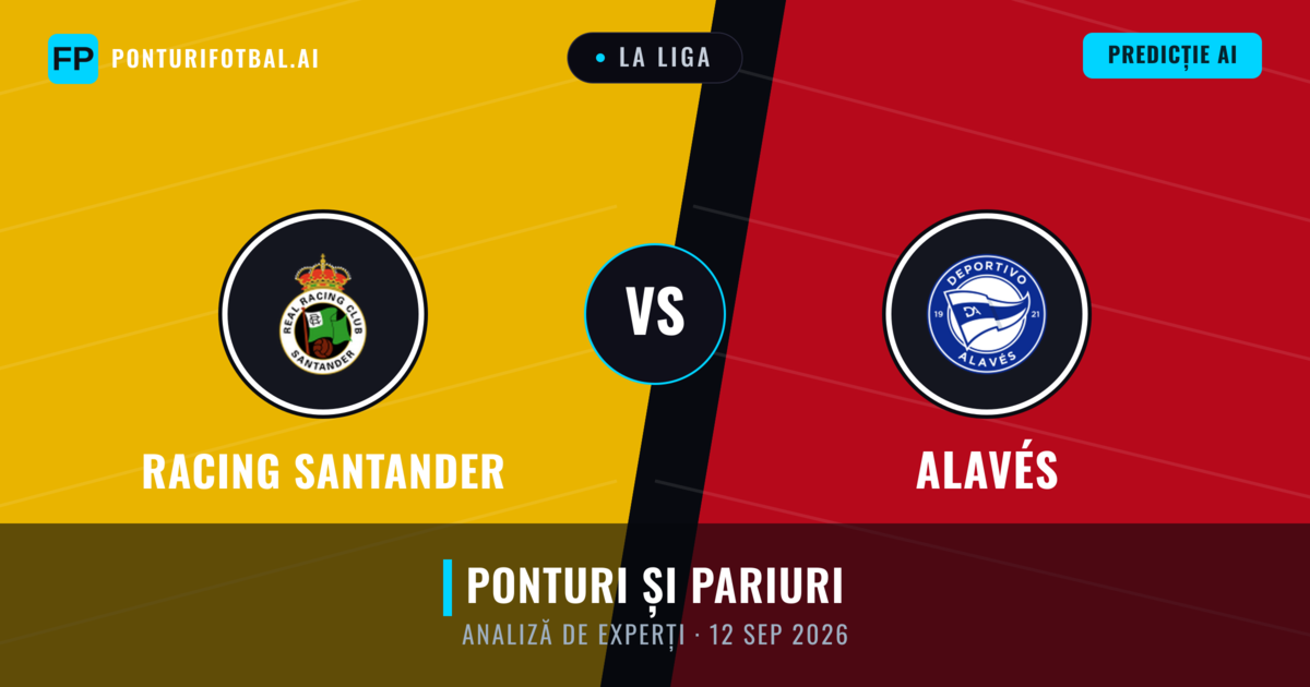 Racing Santander vs Alavés — pronostic și avancronică meci
