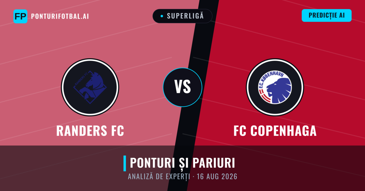 Randers FC vs FC Copenhaga — pronostic și avancronică meci