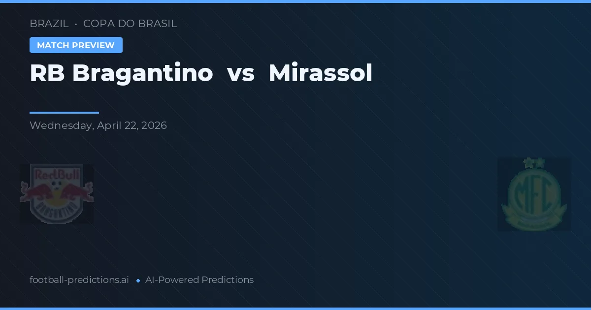 RB Bragantino vs Mirassol preview
