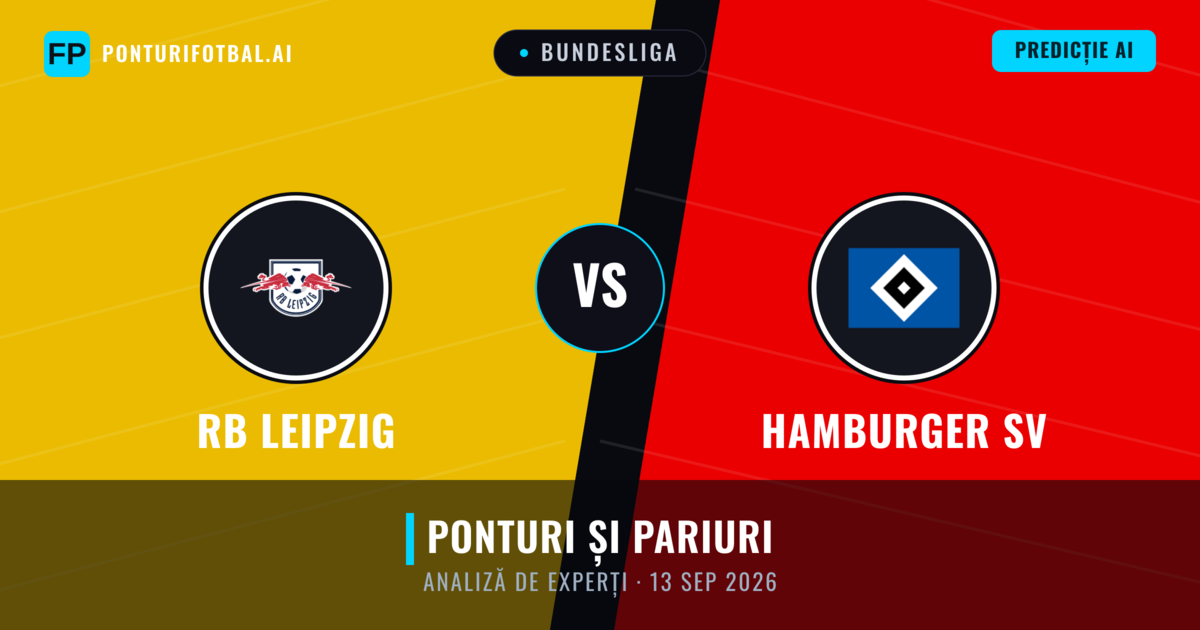 RB Leipzig vs Hamburger SV — pronostic și avancronică meci