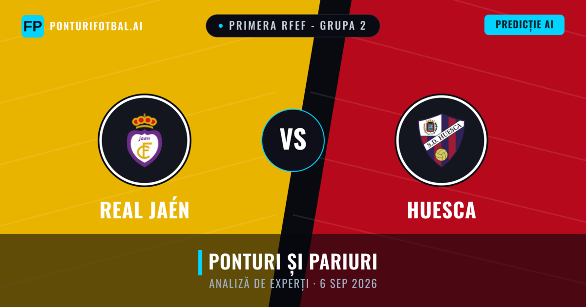 Real Jaén vs Huesca — pronostic și avancronică meci